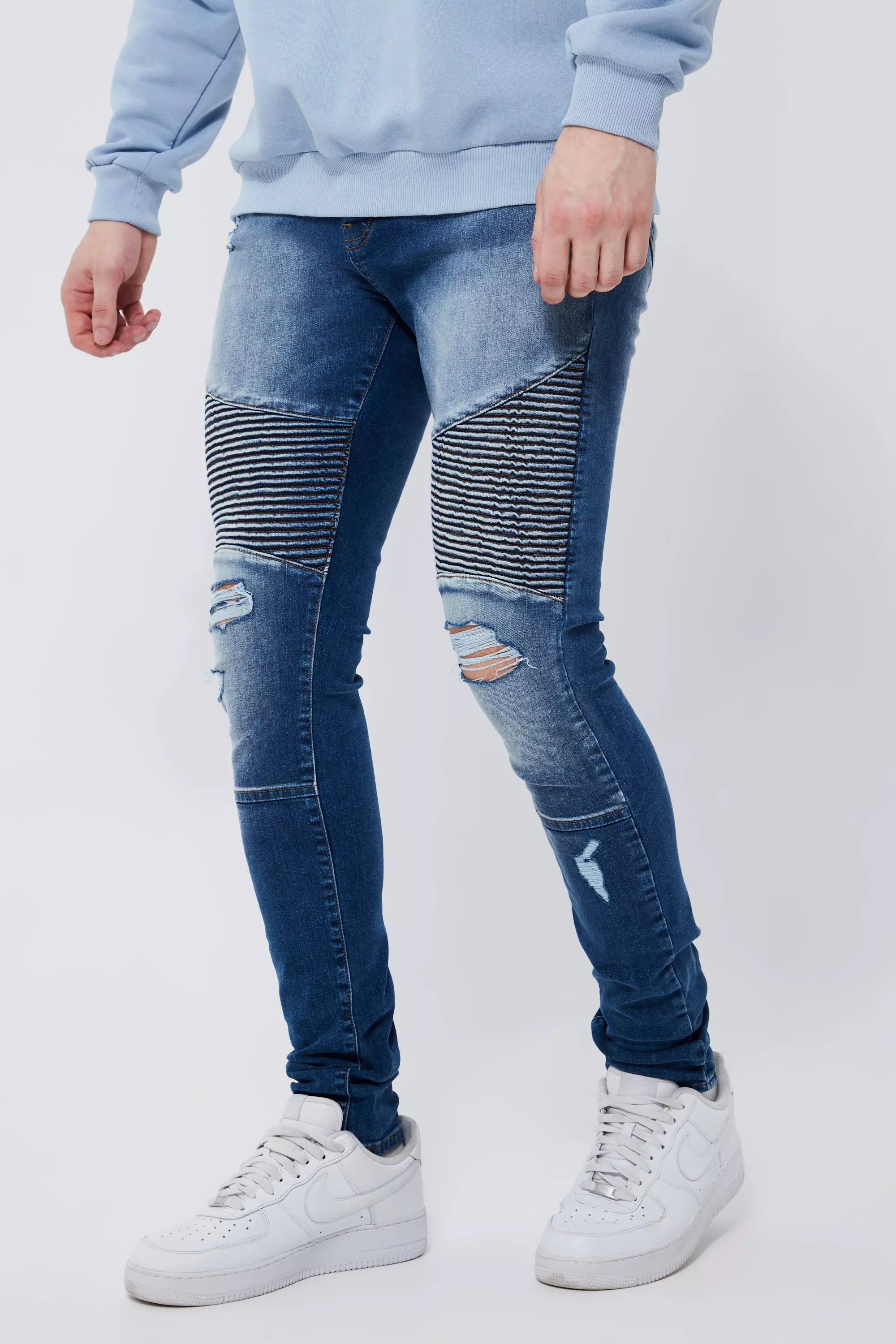 Biker jean clearance outfits